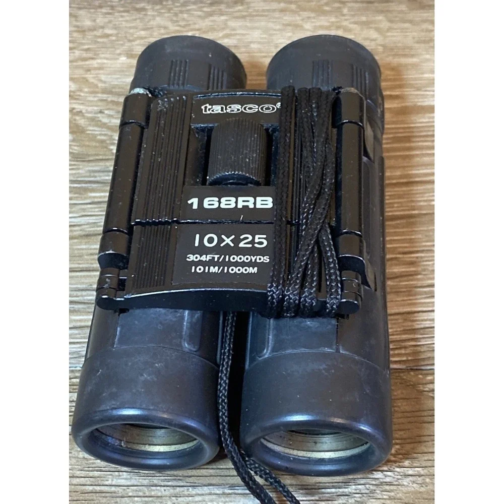 TASCO Model 168RB 10x25 Fully Coated Optics Binoculars